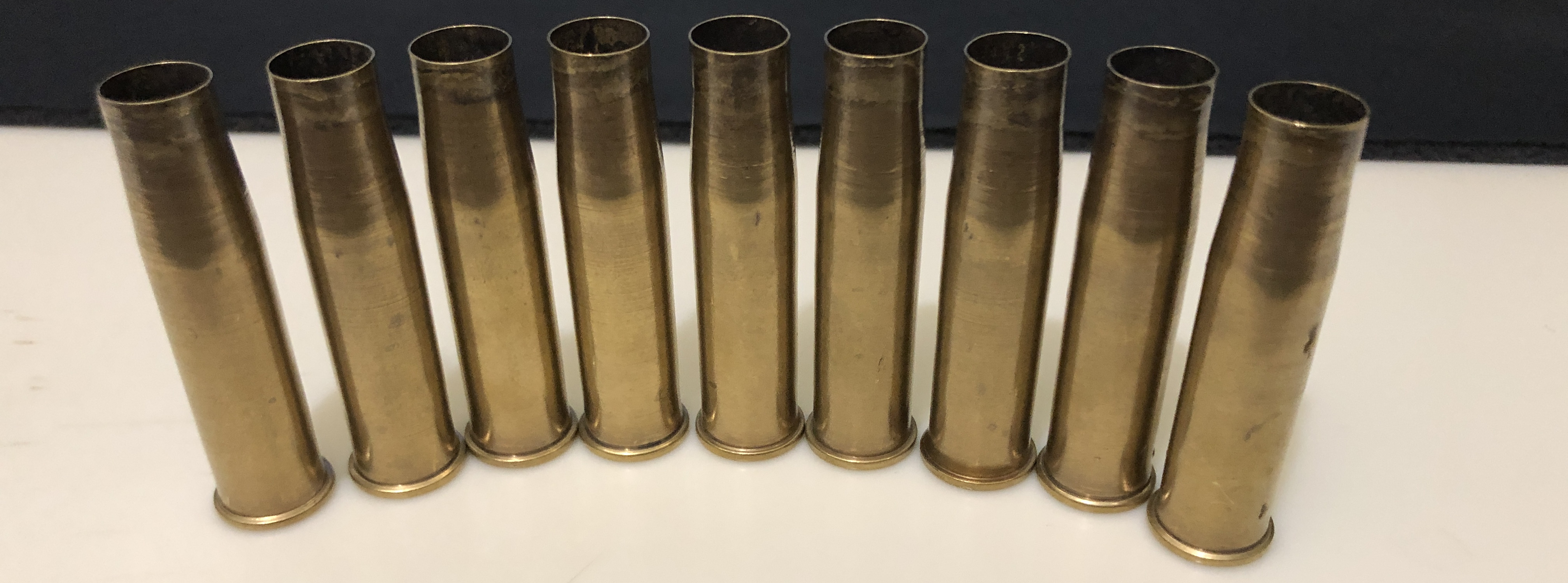 Fully formed .42 Berdan cases